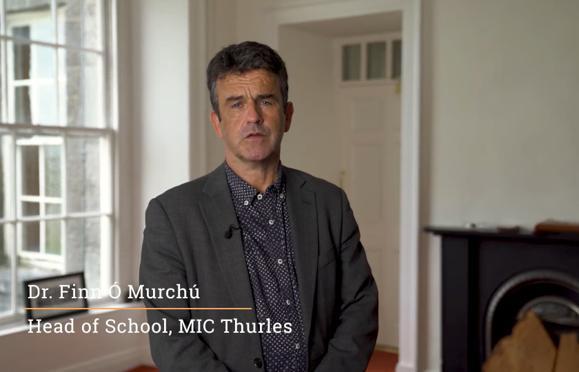 Dr Finn Ó Múrchu, Head of School at MIC Thurles